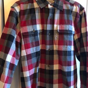 Men’s medium Carhartt plaid flannel shirt